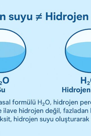 Hidrojen suya eklendiğinde hidrojen peroksit oluştuğunu okudum, doğru mu?